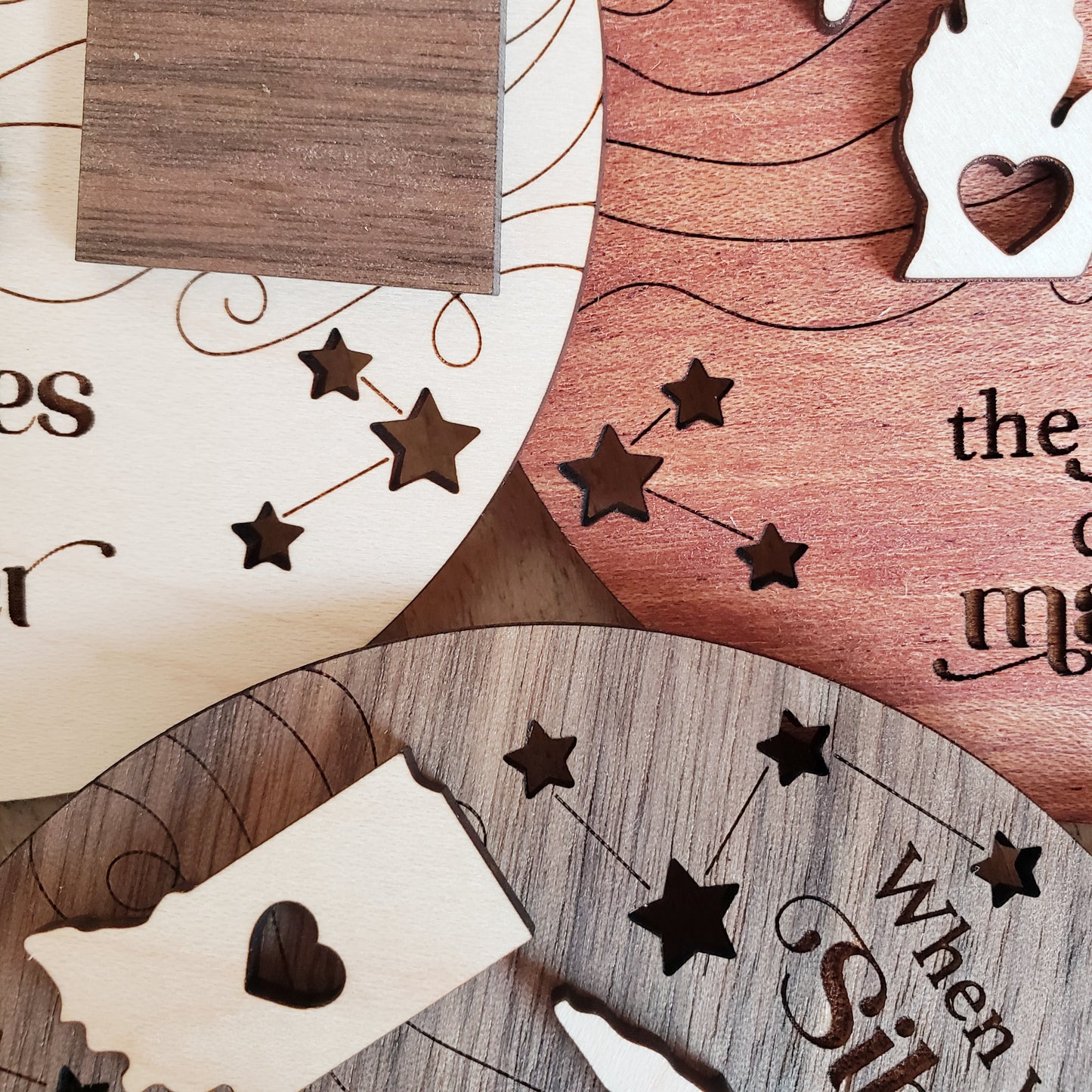 When you are Friends the miles don't matter Christmas Ornament