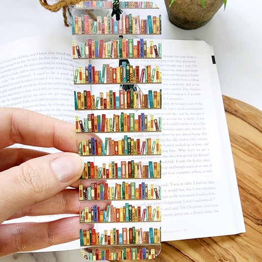 Flexible Acrylic Books Bookmark with Tassel