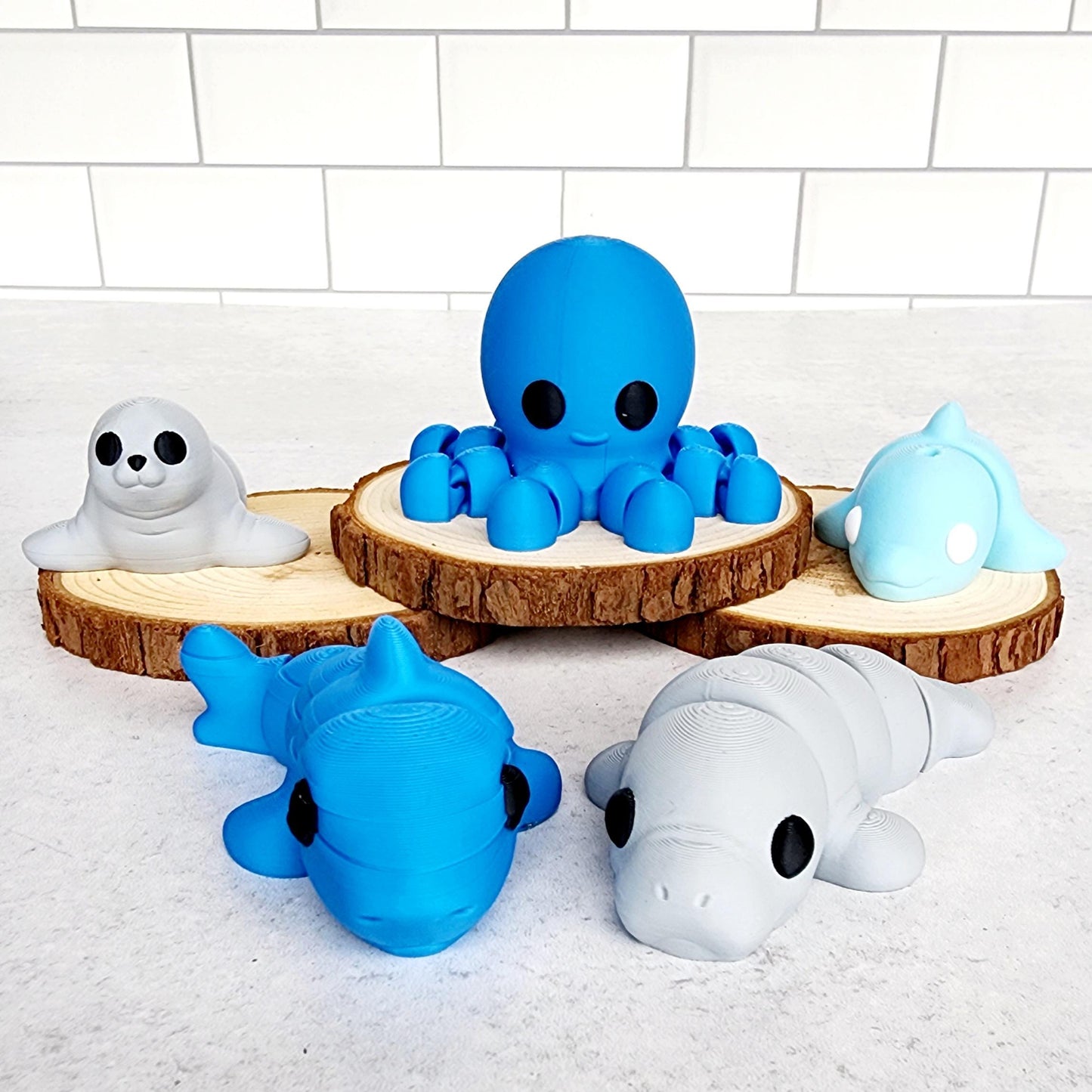 Pick your 3D Printed Animal Fidget toy 3D Printed Toys Pocket sized creatures Pick you Animal, Insect, Dino etc..