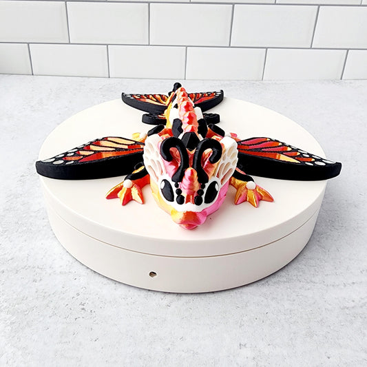 3D printed articulated Butterfly dragon / 3D printed dragon / 3D printed fidget/ gifts for kids / Desk Toy / articulated dragon