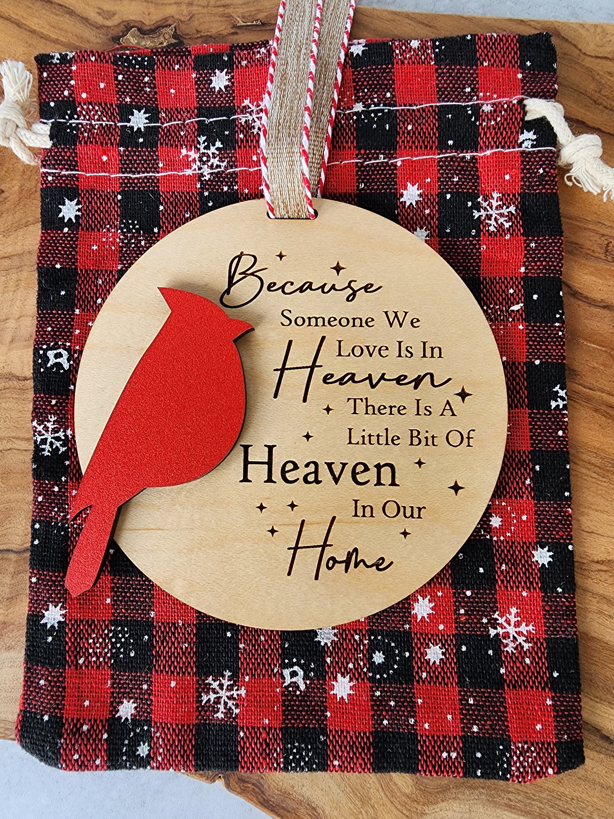 Cardinal Memorial Christmas Ornament – Heaven in Our Home