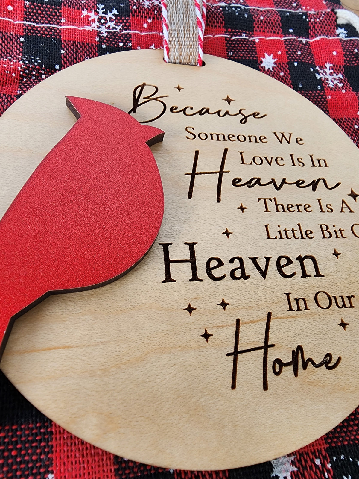 Cardinal Memorial Christmas Ornament – Heaven in Our Home