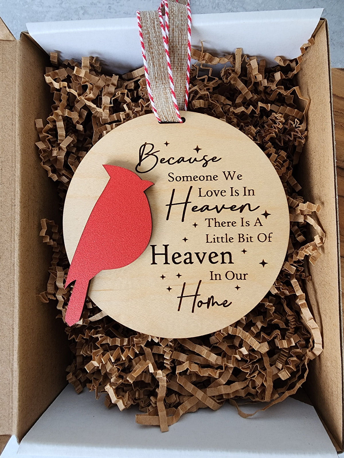 Cardinal Memorial Christmas Ornament – Heaven in Our Home