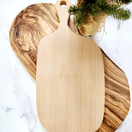 Personalized Family Recipe Engraved Beech Cutting Board / Custom Kitchen Keepsake